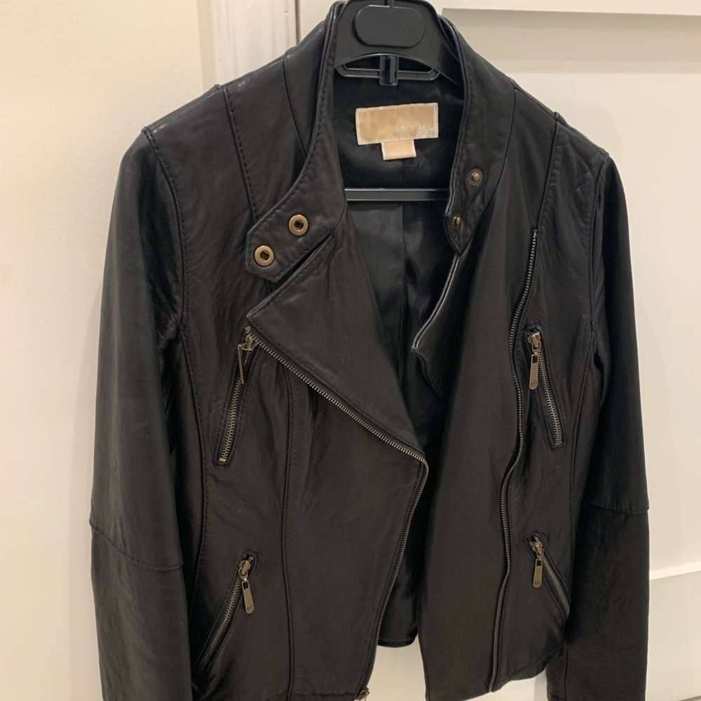 Leather jacket
